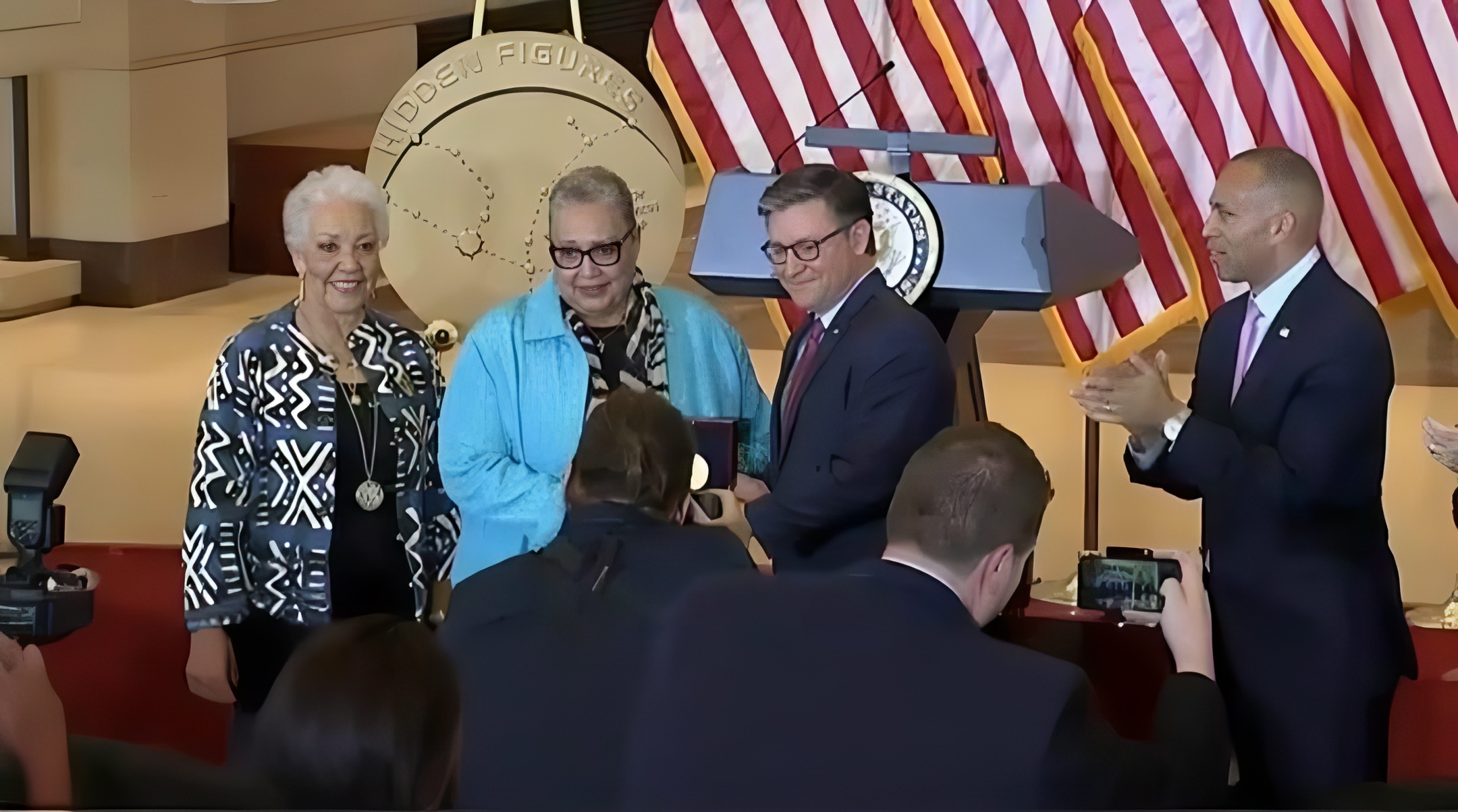 NASA's 'Hidden Figures' presented with the Congressional Gold Medal