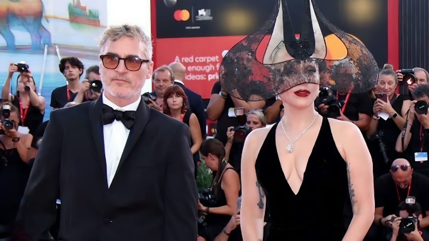 Lady Gaga and Joaquin Phoenix Talk EXTREME "Joker" Transformations At Venice Flim Festival