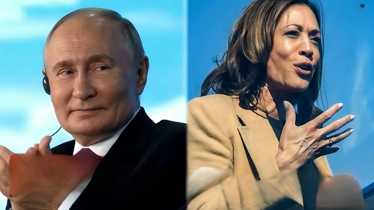 Hear what Putin says is "infectious" about Kamala Harris